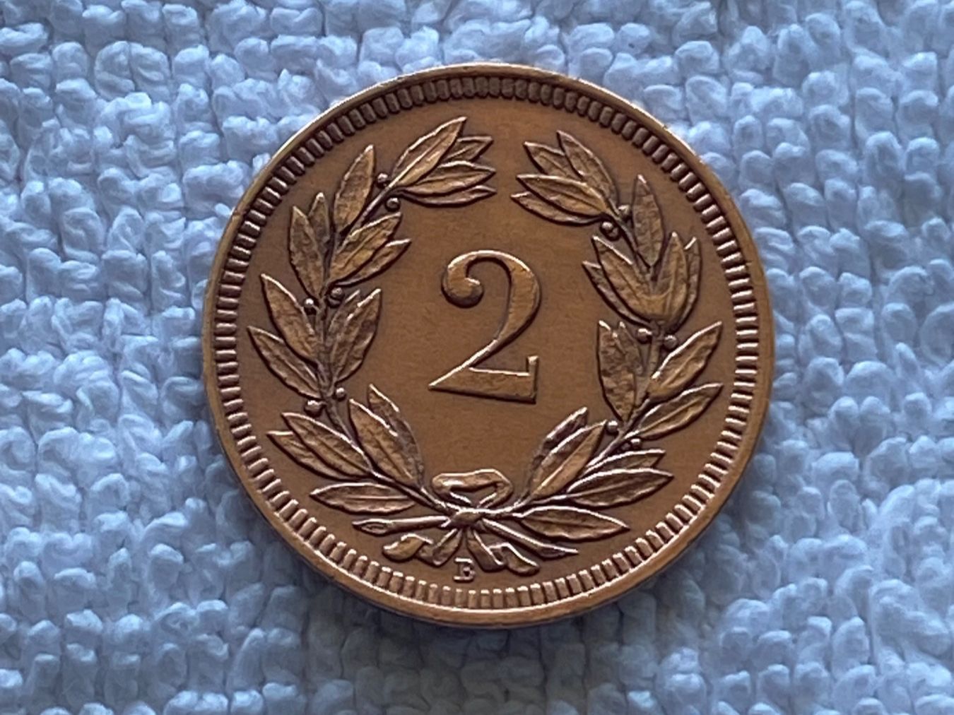Alle Münzen: 2 centimes/rappen 1893 – Gebraucht aus Nyon von Ilmi09 1