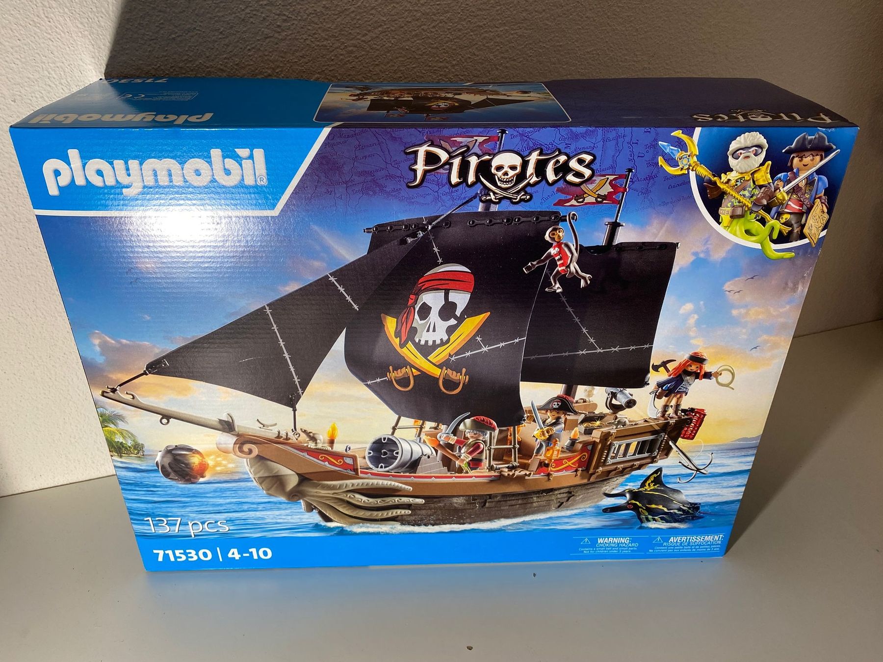 Playmobil Giocattoli: Playmobil Piratenschiff Neu – Nuovo e nell'imballaggio originale da Winterthur venduto da pat.paw
