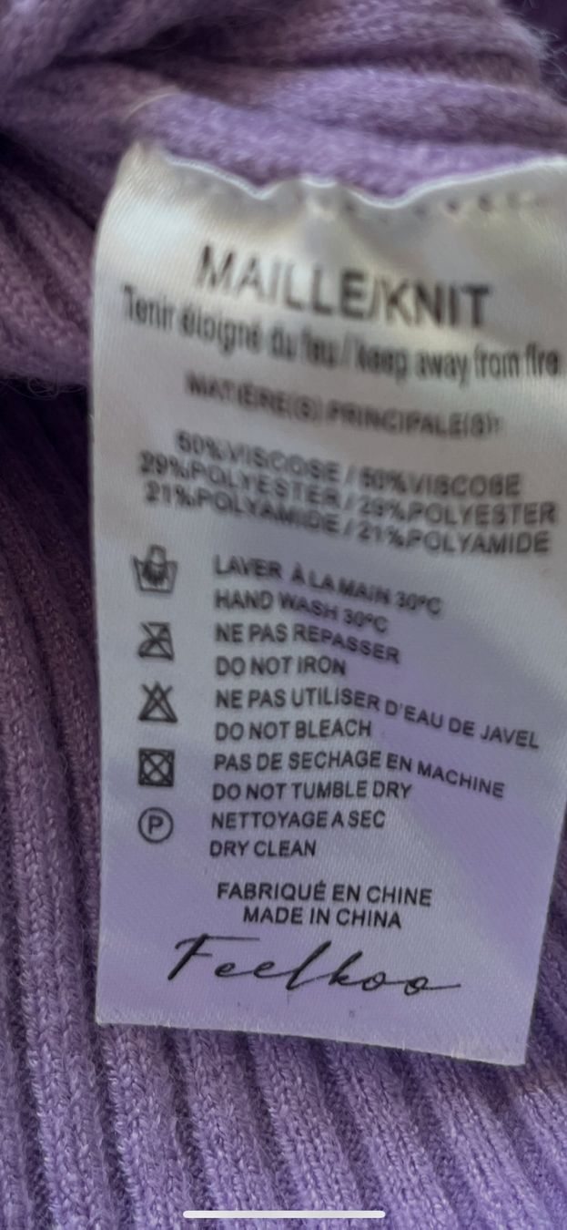 Maglioni & Felpe: Pull Lilas FELHOO S – Nuovo (secondo la descrizione) da Seiry venduto da vanille08 9