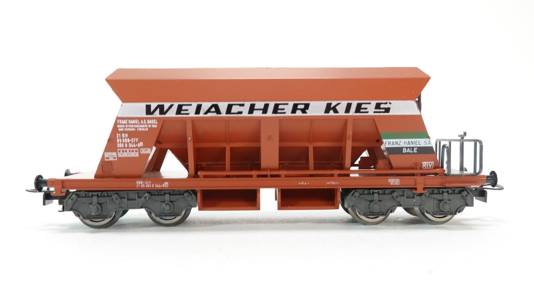 Liliput Modellini di ferrovie: e54 Liliput SBB Weiacher Kies Wagen braun | 2467 – Usato da Thun venduto da evinka_gmbh 3