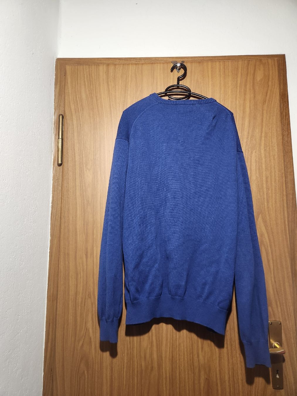 Guanti & manicotti: Pull Gant col V bleu 100% coton taille XL – Usato da Niedergösgen venduto da Eva2410 1