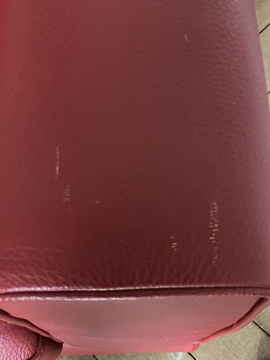 Divani: Rotes Kult-Ledersofa von Ikea – Usato da Bern venduto da dinamaria 4