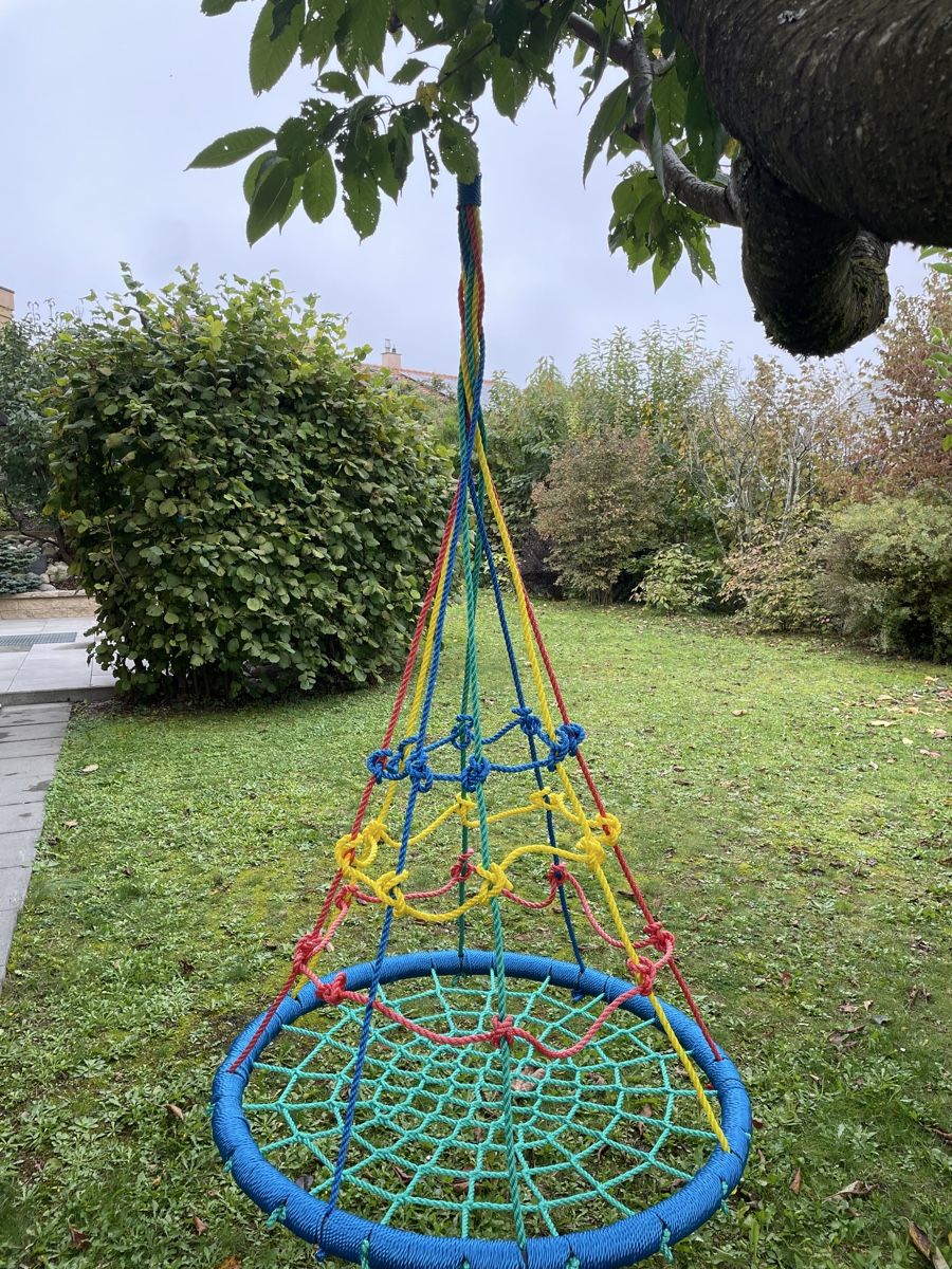 Altre altalene da giardino: Spider Swing Spinnetz-Schaukel – Usato da Cortaillod venduto da clsoooh