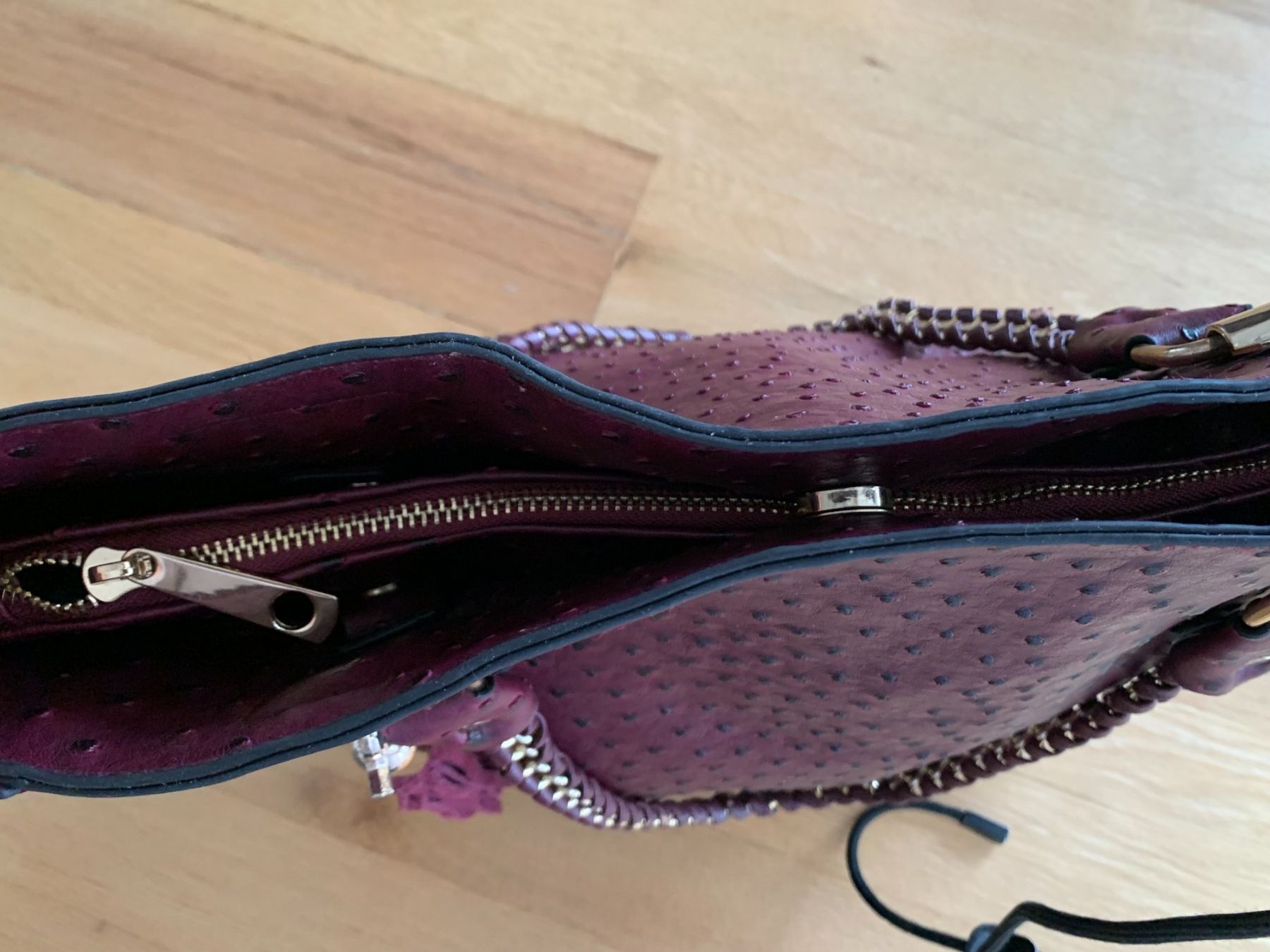 Borse da donna: Umhängetasche mit Innentasche, 2-teilig – Usato da Nendeln venduto da smile020 9