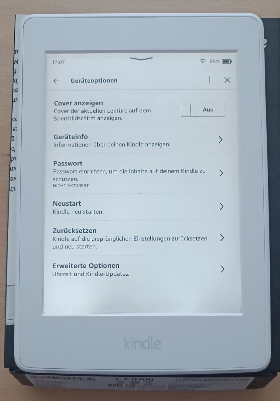 Amazon Tablet PC: Kindle Paperwhite 7 weiss – Usato da Zufikon venduto da pet_qvv5 4