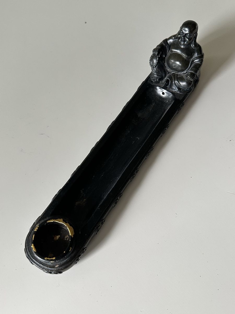 Bruciatori di incenso: Buddha Räucherstäbchenhalter – Usato da Benken SG venduto da SecondTreasure