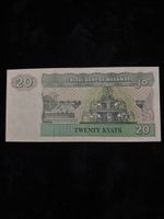 Myanmar 20 Kyats Banknote, unzirkuliert
