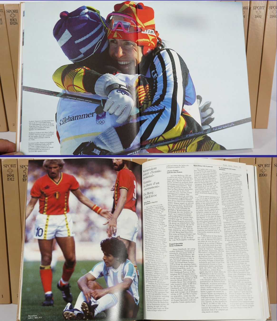 Libri: 22 Bände Sport Schweiz 1820-1994 – Usato da Meggen venduto da Brockitare 3