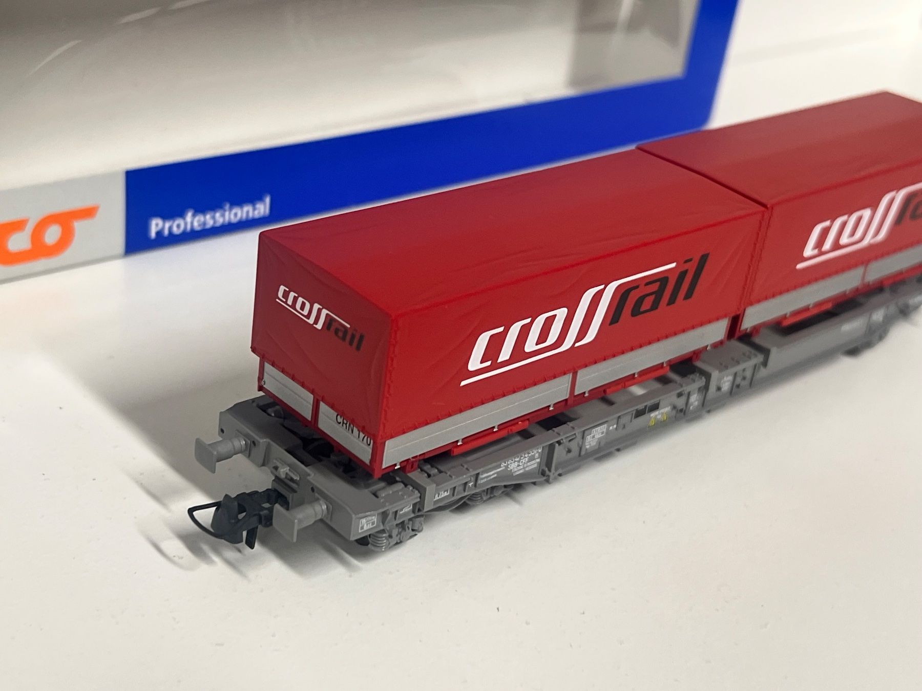 Roco Modellini di ferrovie: Roco 47121  SBB crossrail  H0 DC – Nuovo e nell'imballaggio originale da Geroldswil venduto da TopTrain54 5