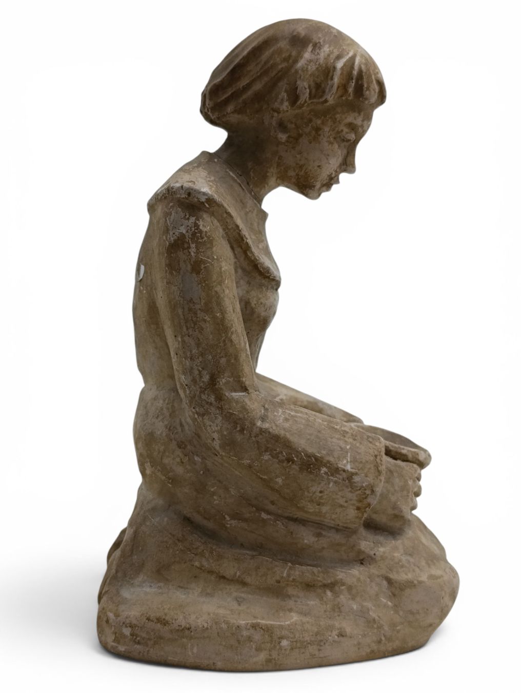 Statuette: Antike Terrakotta Figur signiert  – Usato da Hochfelden venduto da Relict 3
