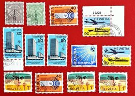 D XI UIT ITU GENEVE GENF LOT AUS 1 - 15 1958 - 1994 ET