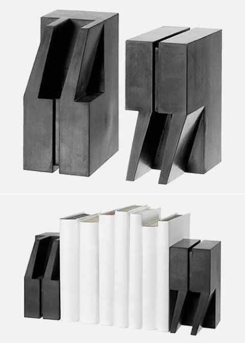 Sonstige Dekorationen & Accessoires: Design Buchstützen Quote / Unquote, Eric Jansen 2006 – Neu und originalverpackt aus Dietikon von TMP_ZH 1