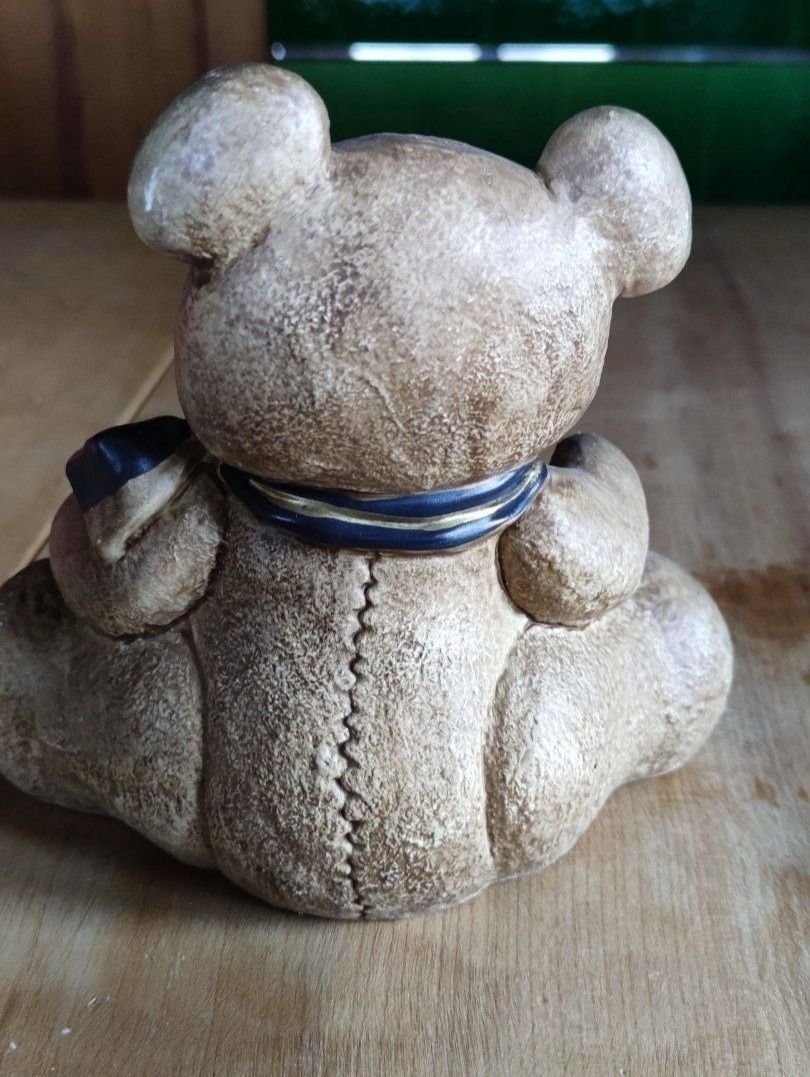 Figuren: Teddy Bär Keramik Deko Handarbeit – Neu (gemäss Beschreibung) aus Schweizersholz von fuchs06 3