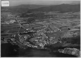 Vue aerienne Courrendlin Flugaufnahme