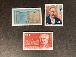 BRD Berlin 1975 Juli Denkmalschutz Corinth Löbe postfrisch