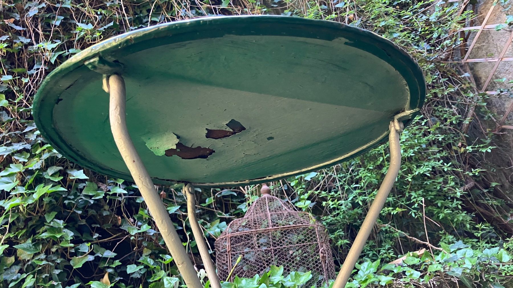Tavoli: Table de jardin Garden Tisch ronde – Usato da St-Cierges venduto da LeRegain 2