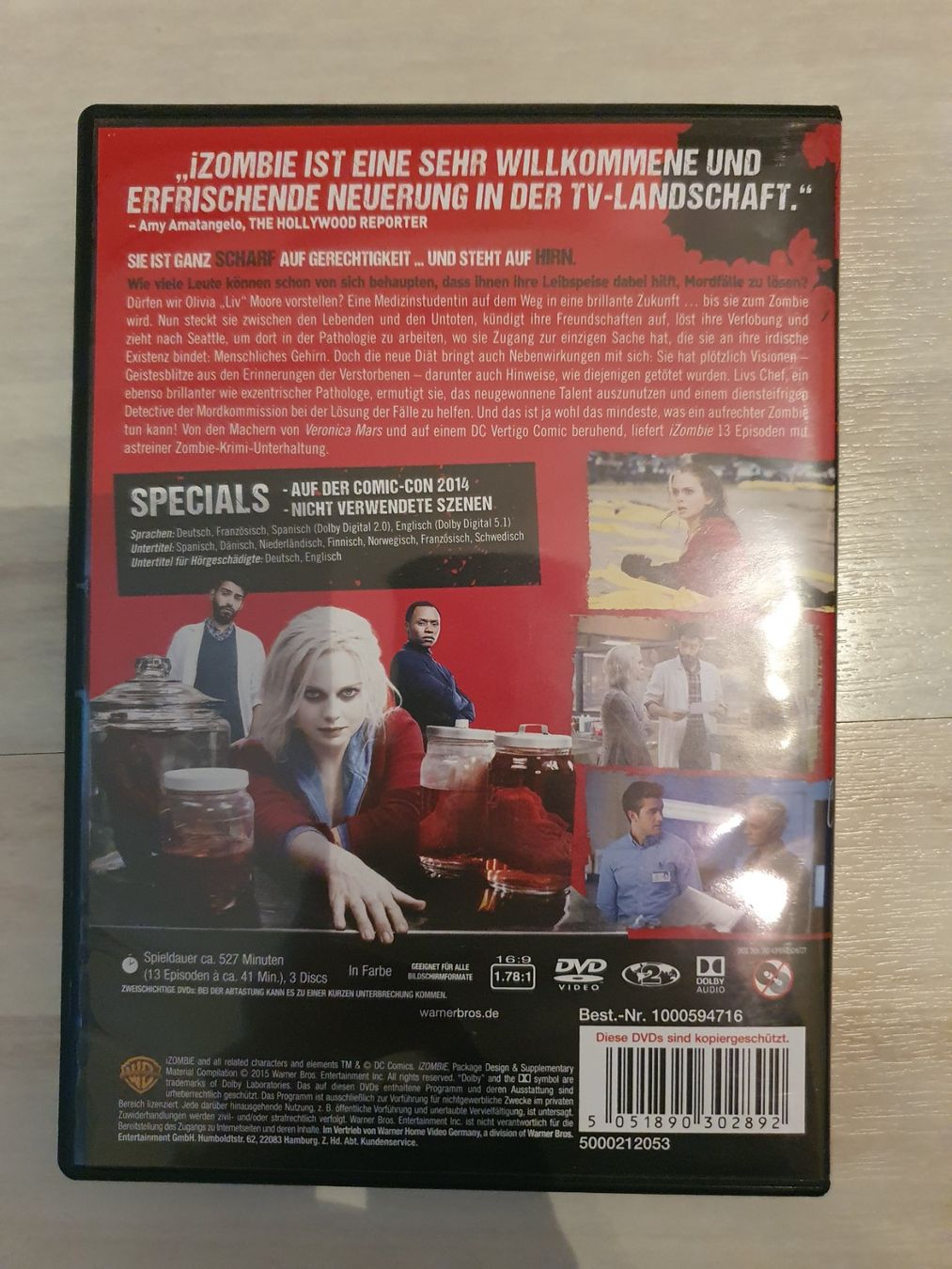 Alle DVDs: I Zombie Staffel 1 DVD – Gebraucht aus Weiningen ZH von jet_qh2c 1