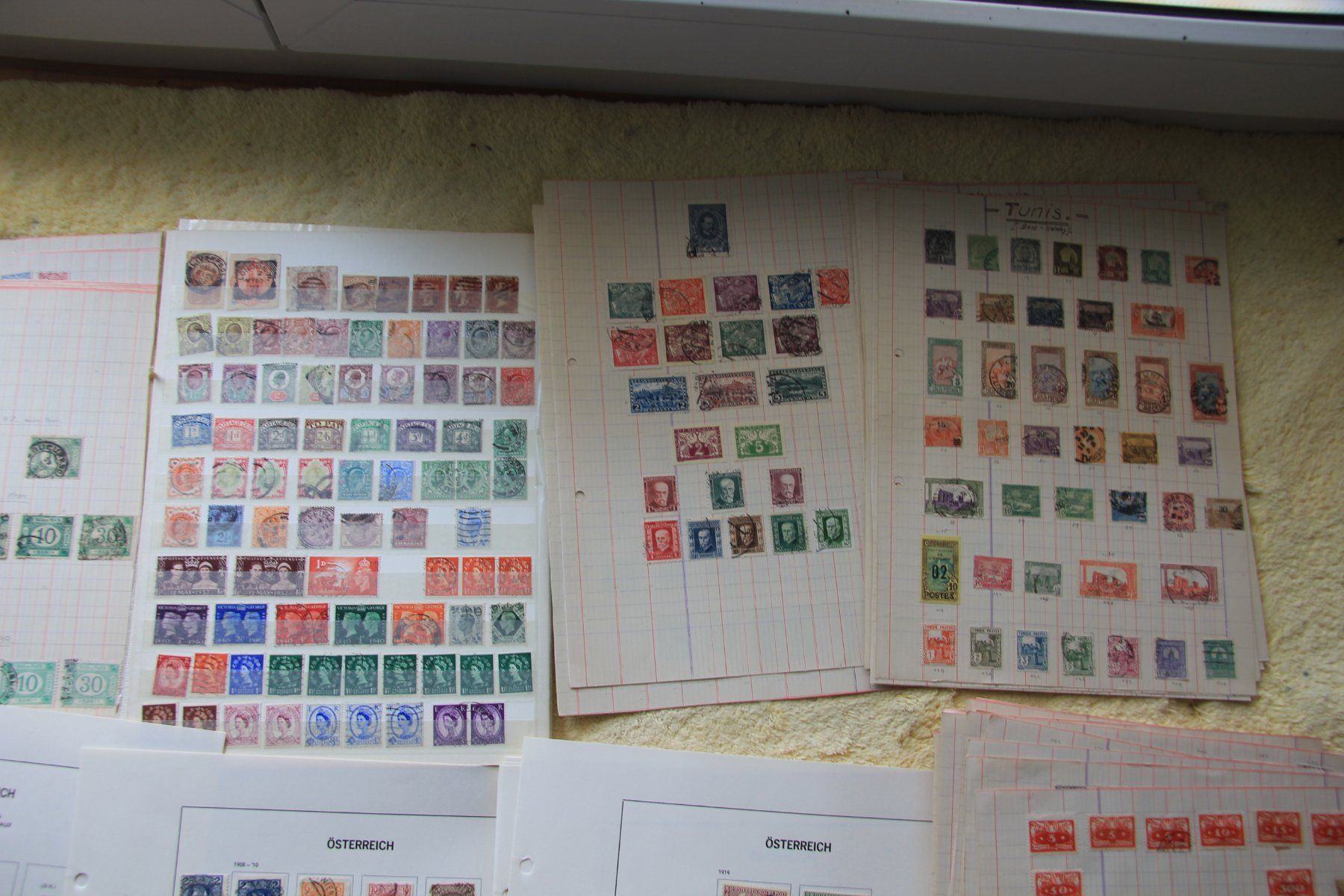Tous les timbres: Briefmarkensammlung – D'occasion à Schlieren par Sternstunde2 2