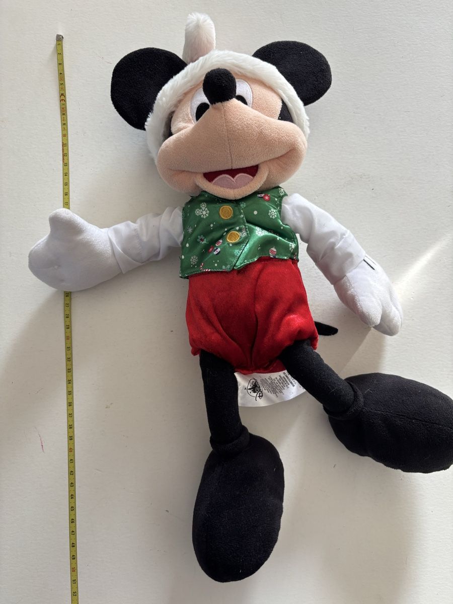Disney Giocattoli: Peluche Mickey Noël Disney Store 2019 – Usato da Genève venduto da sho_67qj 5