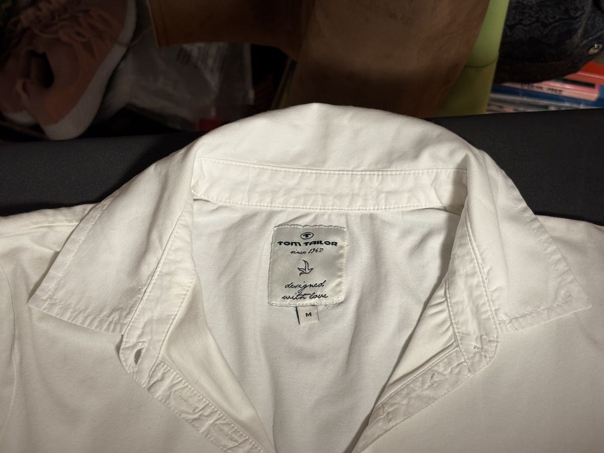 Tom Tailor T-shirt: Tom Trailer Tshirt weiss – Usato da Kesswil venduto da Branca-01 3