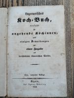 Antikes Kochbuch / Luzernisches Koch Buch - Ausgabe 1848