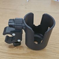 Porte-gobelet universel poussette noir 