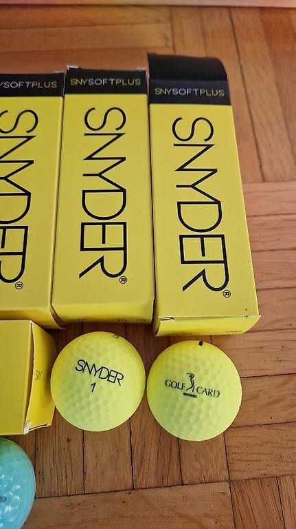 Palloni: Snyder Farbige Golfbälle 18 Stk – Nuovo e nell'imballaggio originale da Hedingen venduto da Seikai 2