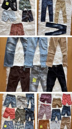 Kinderkleidung Paket (Gr. 110–140) – Shorts & Hosen, guter Z