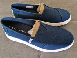 Neu - TOMS Alpargata Mallow Damen Canvas Slip-on Schuhe