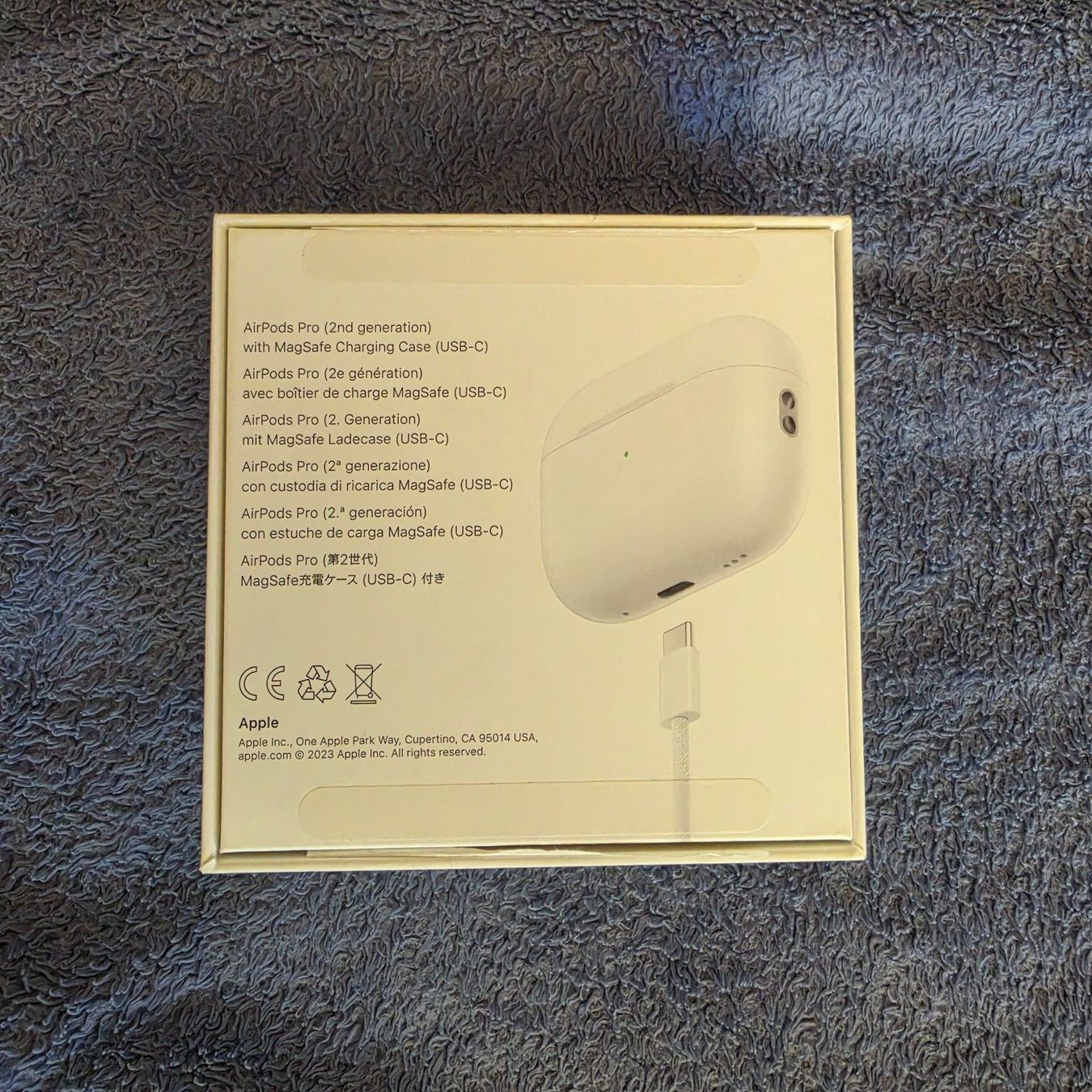 Apple Cuffie: AirPods Pro 2. Gen und Apple Care+ – Usato da Fehraltorf venduto da shiilaa.hoot 7