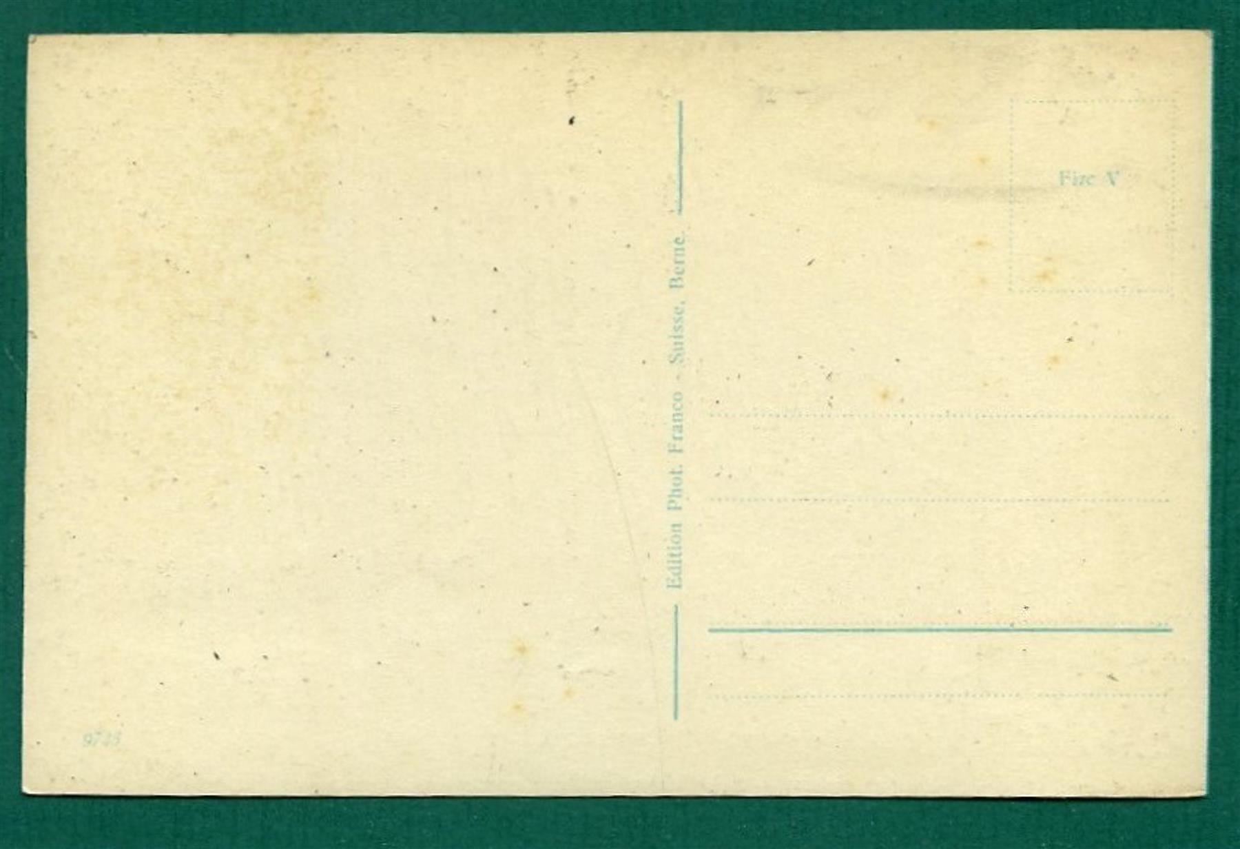 Cartoline postali: Oeschinensee, ungelaufen, ca. 1928 – Usato da Sargans venduto da Hausi1951 1