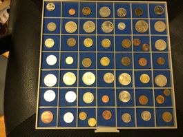Sammelsurium von ca 50 Münzen