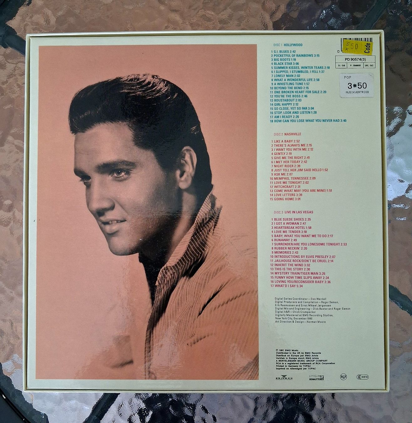 CD: Elvis - Collectors Gold - 3 CD Box im LP-Format – Usato da Wilderswil venduto da Silverybrown 1