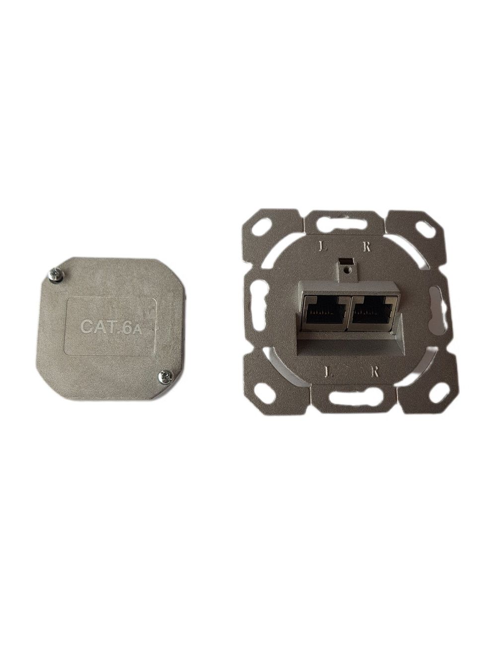 Spine: 1 Stück Netzwerkdose Cat6a Lan Dose – Nuovo e nell'imballaggio originale da Perlen venduto da shelbycobra 1