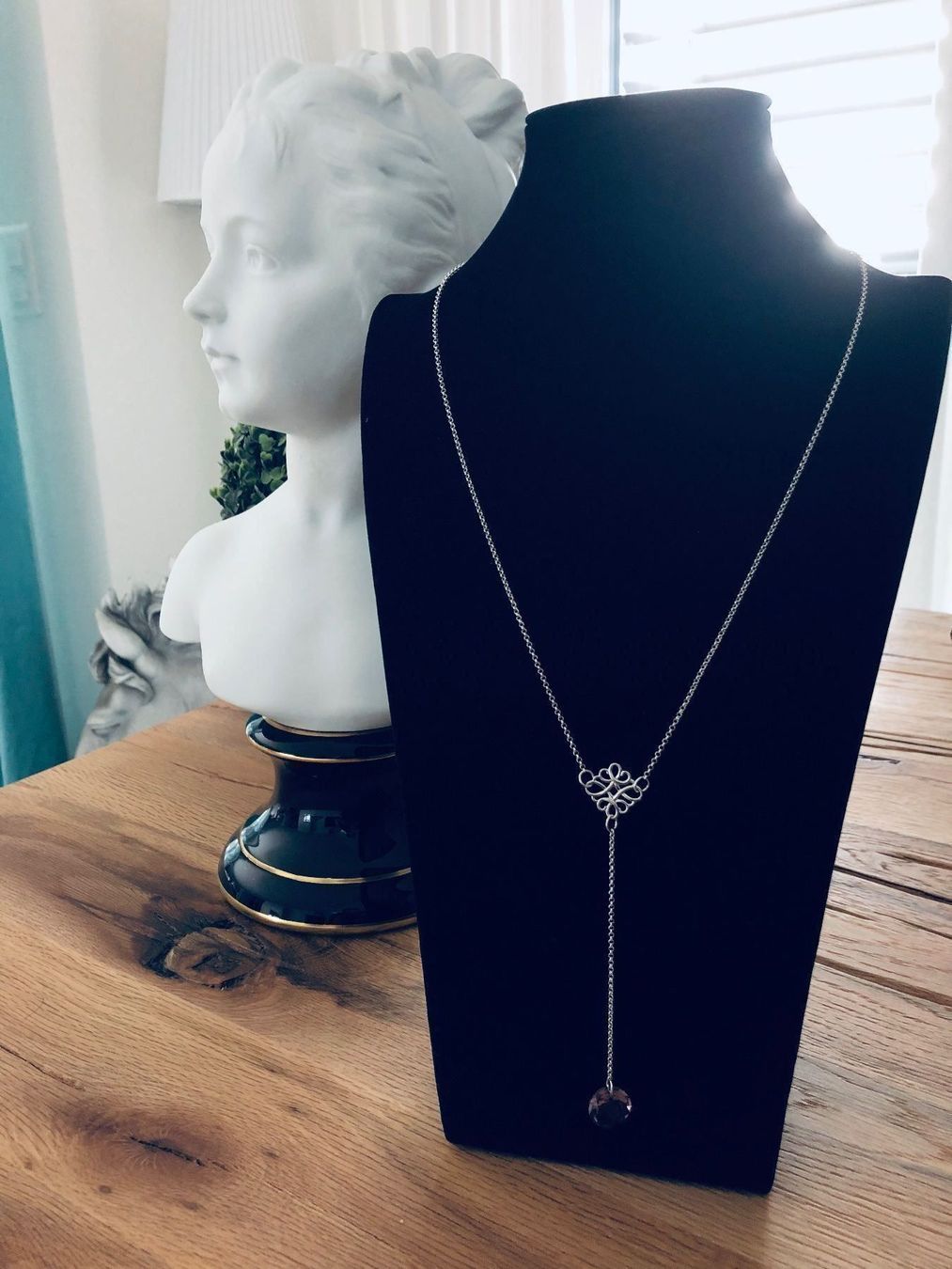 Catenine: Silber Kette mit SWAROVSKI Kristall NEU – Nuovo (secondo la descrizione) da Winkel venduto da Luxtime 9
