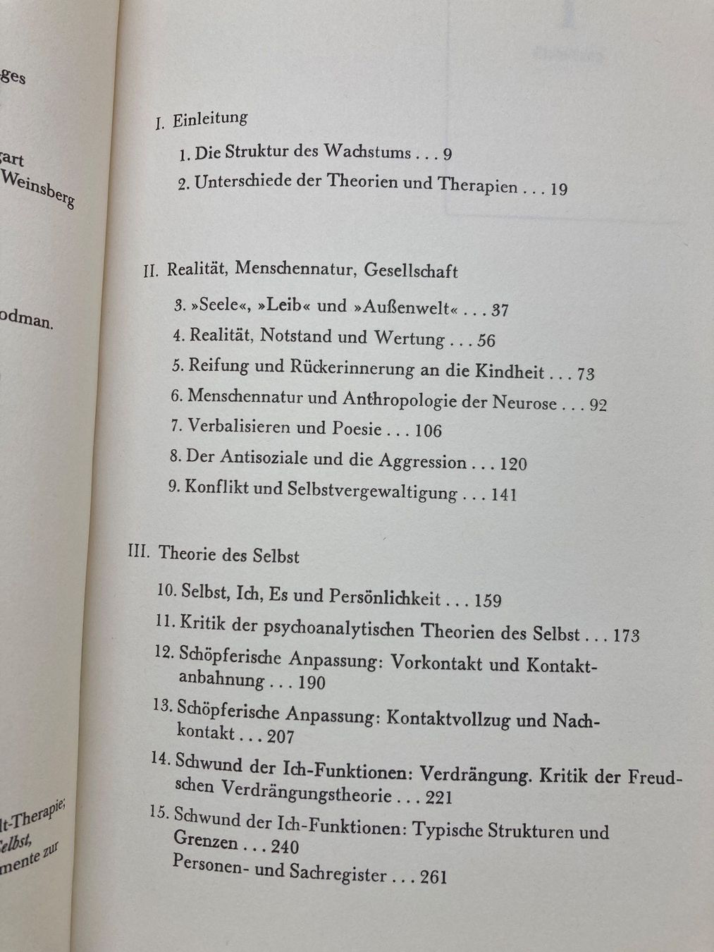 Libri: Frederick S.Perls / Paul Goodman, Gestalt-Therapie – Usato da Baden venduto da Yoyo1 1