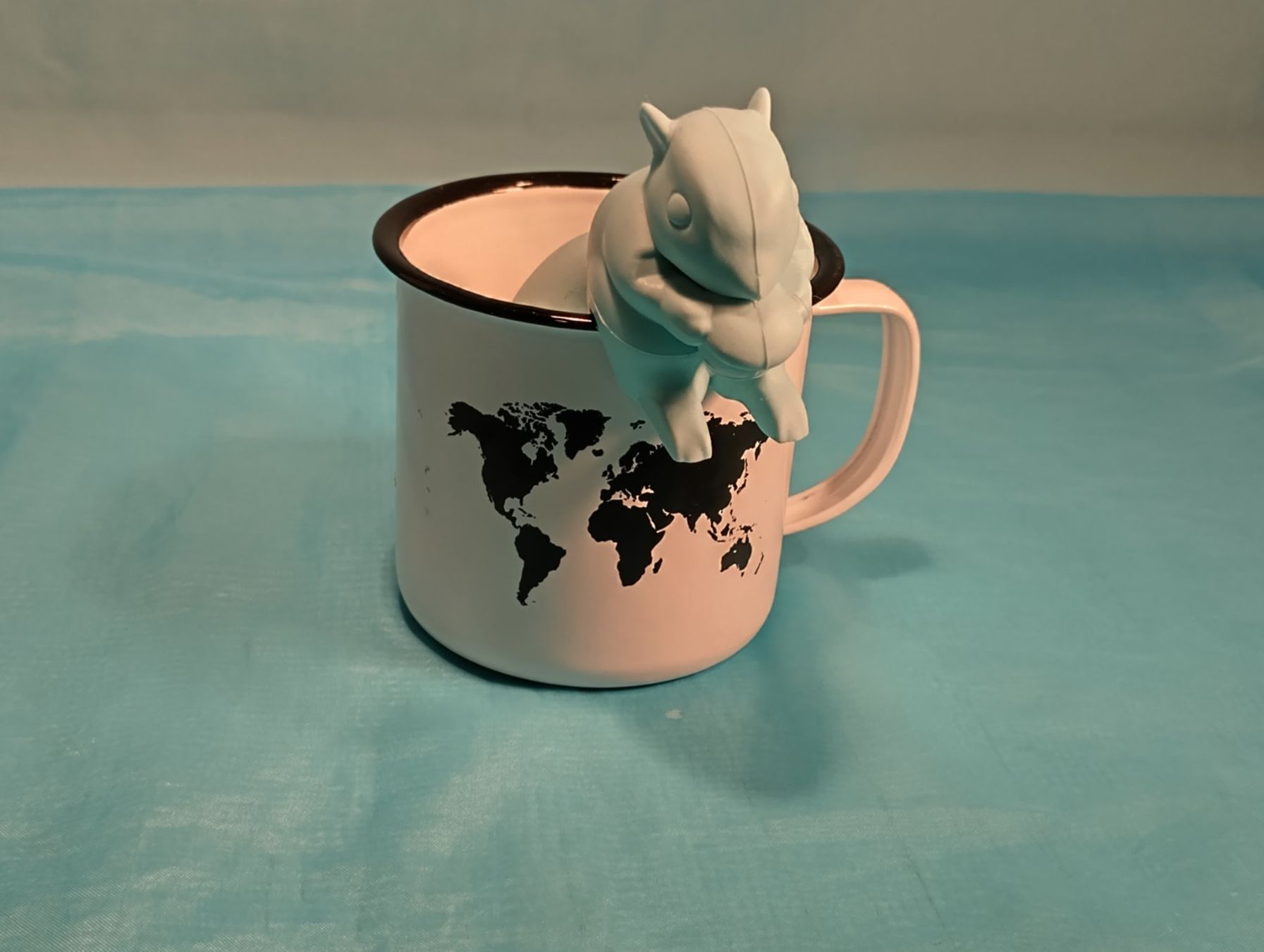 Elettrodomestici da cucina: Eichhörnchen als Tee-Ei, Silikon, türkis – Nuovo (secondo la descrizione) da Bellach venduto da JingleCherry 4