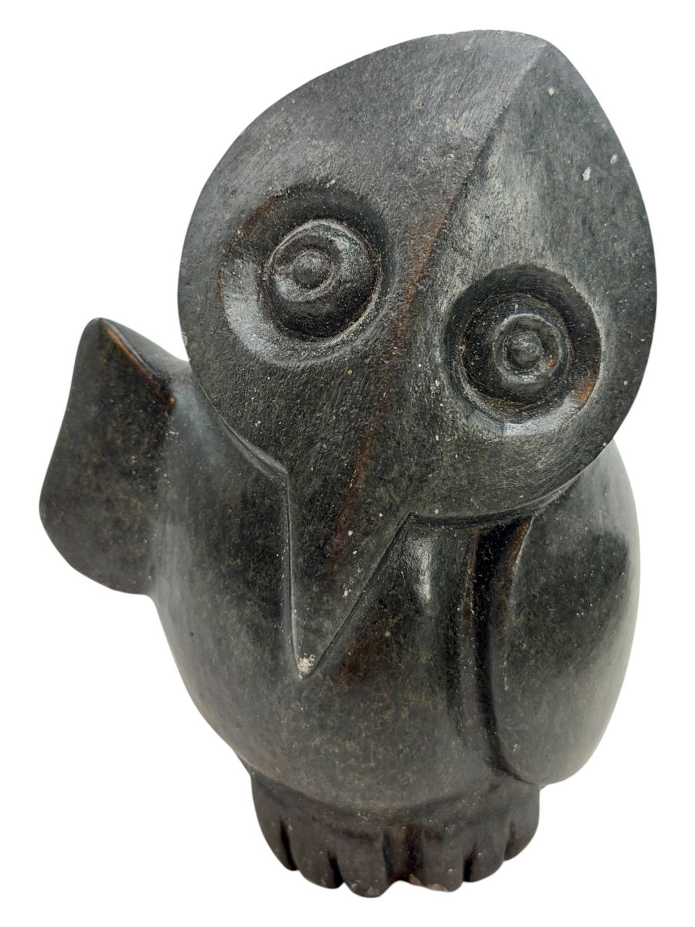 Skulpturen & Statuen: Juja Tembo - Sculpture Shona Korekore chouette serpentinite – Gebraucht aus Morges von vintix 2