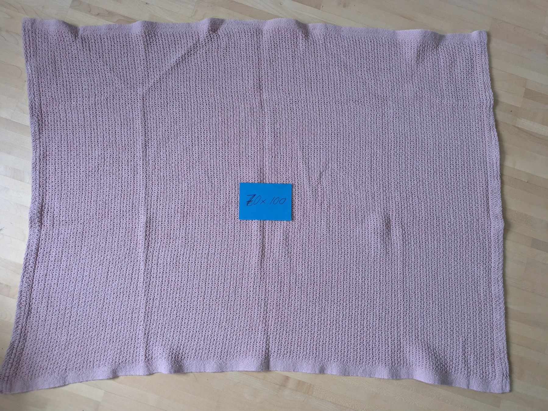 Decken: Decke 70x100 cm rosa – Gebraucht aus Bern von macsandra