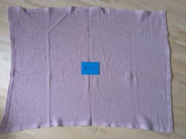 Decke 70x100 cm rosa