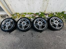 AMG Felgen Continental Sommerreifen 225/40 R18 Top!