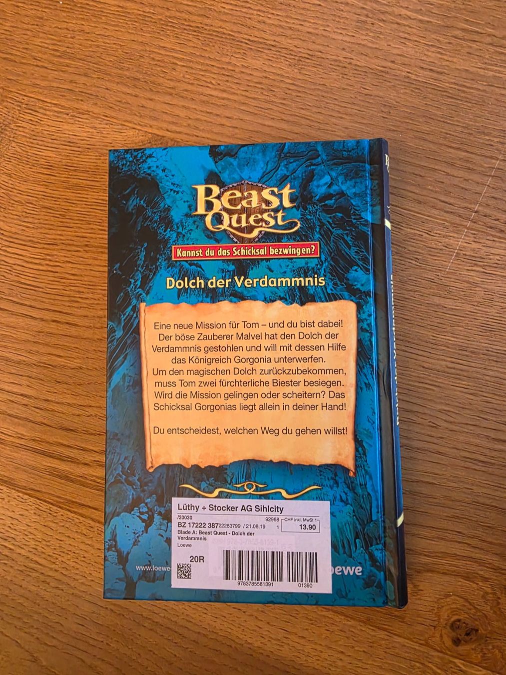 Bücher: Buch Beast Quest - "Dolch der Verdammnis" – Neu (gemäss Beschreibung) aus Richterswil von adora88 1