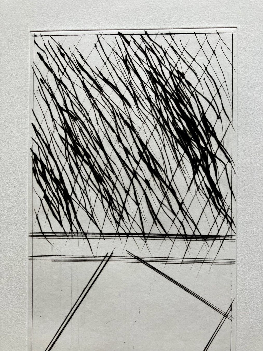Grafica & Litografie: Radierung von Werner Hurter, Winterthur  1990 – Usato da Winterthur venduto da Barunggeli 5