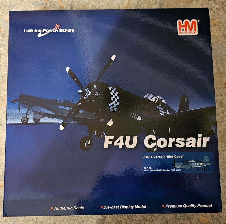 F4U Corsair VF-17 Jolly Rogers 1:48 (WWII) Bird Cage | Kaufen auf Ricardo