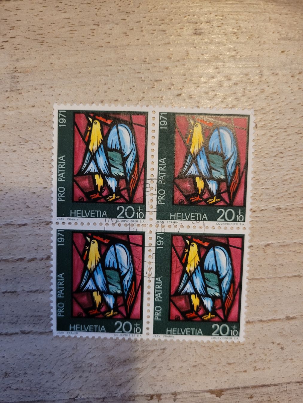 Alle Briefmarken: Pro Patria 1971 – Gebraucht aus Inwil von Flower2325