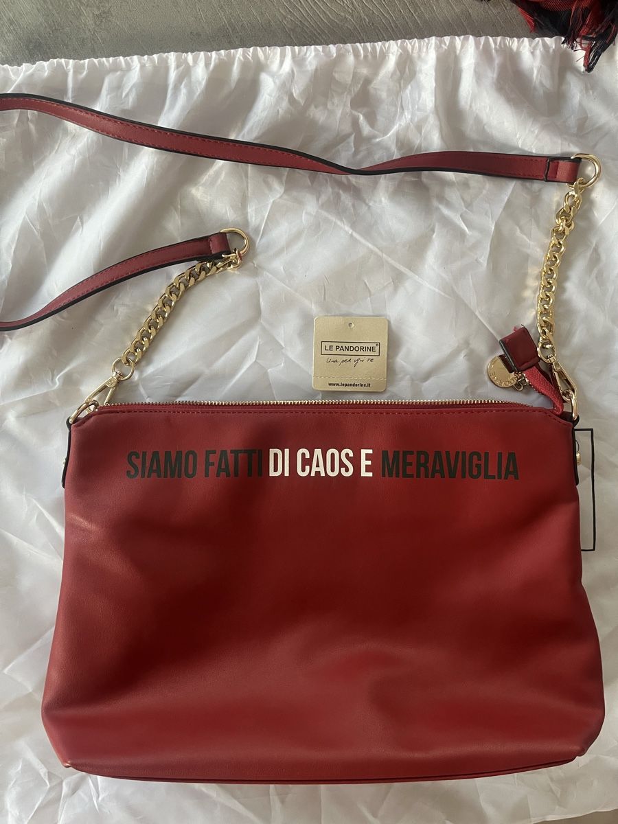 Borse da donna: Borsa Le Pandorine, tartan rosso – Nuovo (secondo la descrizione) da Claro venduto da Gio_ggb23 3