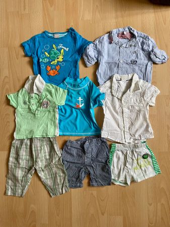Sommer Kleiderpaket inkl. Jäckchen, Jungen, Gr. 68