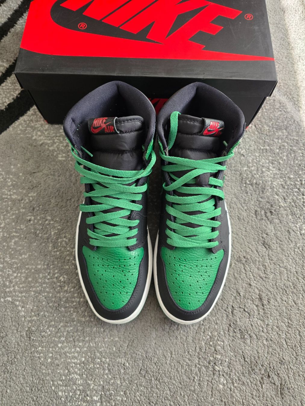 Scarpe da uomo: Jordan 1 high pine green – Usato da Bôle venduto da A_Kickstory 1