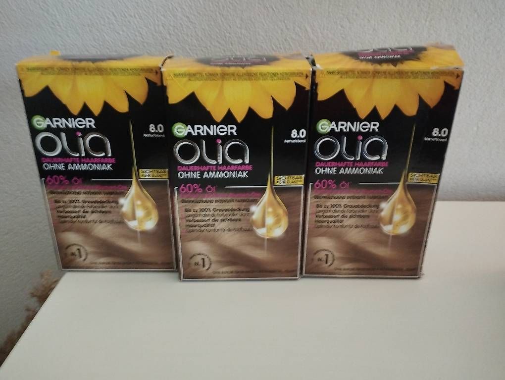 Tinte: Haarfarbe 8.0 Naturblond Garnier Olia – Usato da Niederurnen venduto da sig_h5qw 1