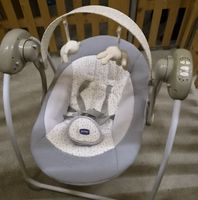 Chicco Babyschaukel elektrisch grau gebraucht